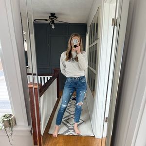 Levi’s skinny distressed jeans